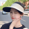 【遮阳显脸小！一体网红鸭舌帽空顶帽】防晒防紫外线，无痕设计，舒适佩戴无压力，透气凉爽百搭不腻，夏季款冰丝太阳帽大檐遮阳帽无痕护眼角口罩 商品缩略图2