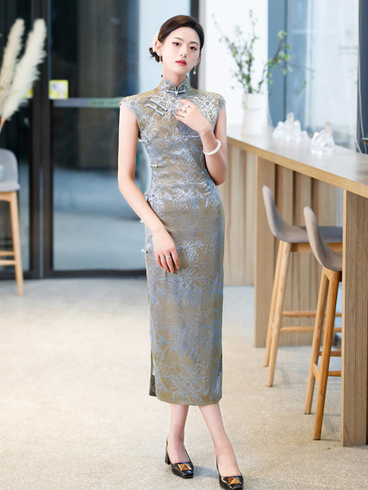 时尚改良新中式民国女士旗袍裙GX788073 商品图3
