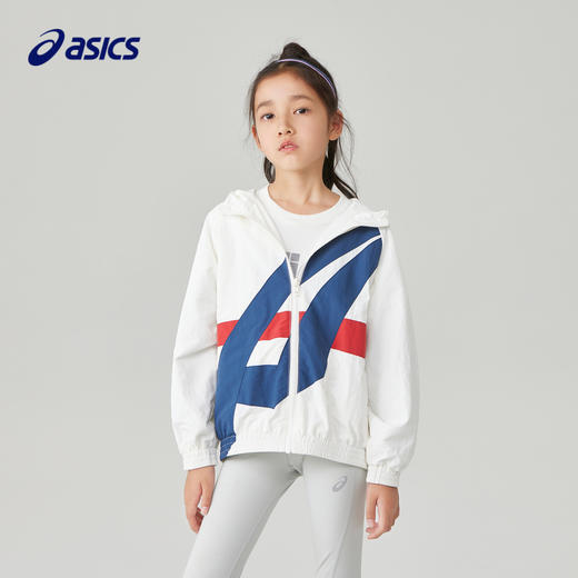 ASICS/亚瑟士童装2023年秋季新款男女儿童运动休闲梭织便服外套 商品图1