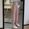 【新品束脚九分裤】冰丝网纱运动裤女，夏季薄款速干，高腰设计显瘦，宽松百搭哈伦束脚裤，让你尽情舒适运动。 商品缩略图5