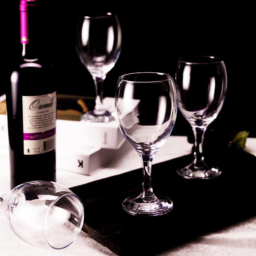 PASABAHCE马尔代夫高脚杯370ml*2+PASABAHCE马尔代夫高脚杯180ml*2 商品图1