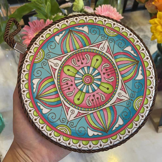 陶瓷浮雕艺术隔热垫【储值赠品】 商品图1