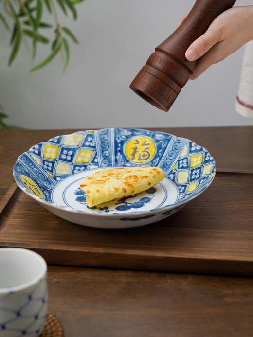 5F石村瓷器九寸深盘 商品图0