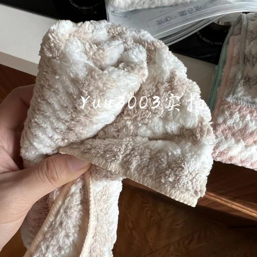 5条一包！加大加厚洗碗厨房抹布，擦手抹布。沾油好清洗带挂绳，包边，不易掉毛 商品图7