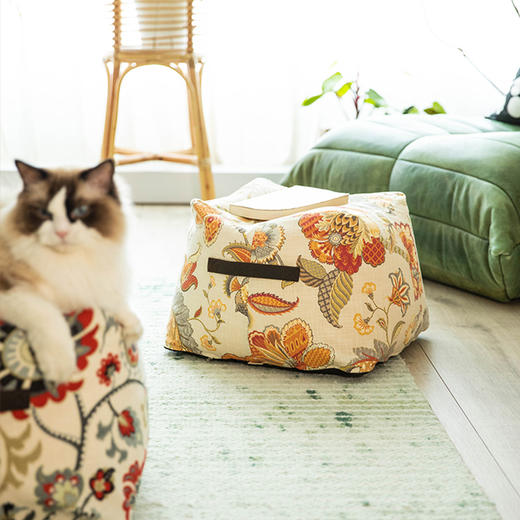 轻型沙发凳换鞋沙发门口小矮凳坐墩 商品图0