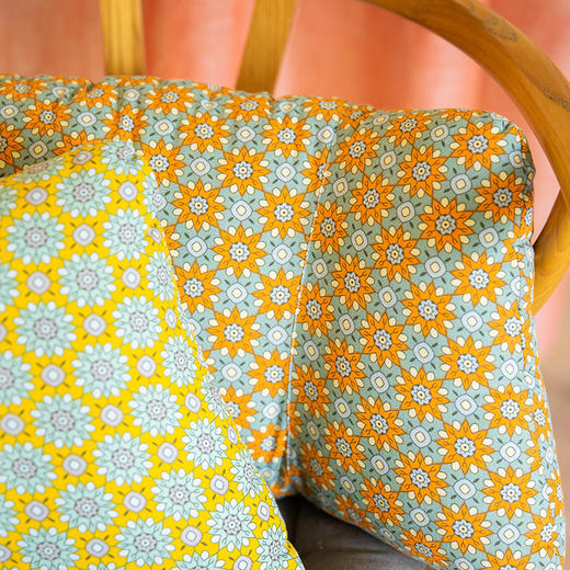 太阳花系列蝴蝶护腰枕办公室腰枕靠背久坐靠枕软包 商品图2