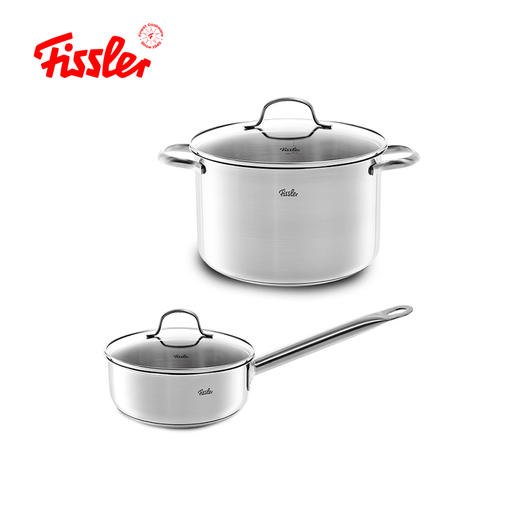 菲仕乐 胜凡珂汤锅两件组（16cm奶锅+24cm汤锅） 商品图1