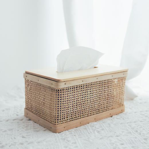 画乡壹号-手工藤纸巾盒 商品图0