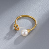 子佩集S925银珍珠戒指【JYJZ076】镀金2307 商品缩略图1