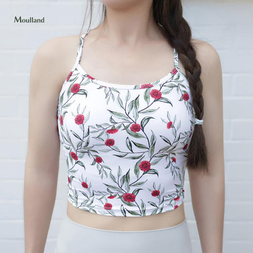 【新款】爆款好货 中长款细带短背心-红雪菊 商品图4