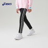 ASICS/亚瑟士童装2023年秋季新款女童运动休闲侧面印条针织长裤 商品缩略图1