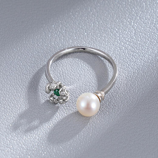 子佩集S925银珍珠戒指【JYJZ076】银2307 商品图1