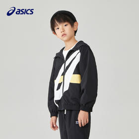 ASICS/亚瑟士童装2023年秋季新款男女儿童运动休闲梭织便服外套