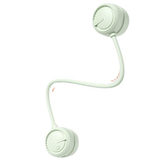 【无叶凉风挂脖风扇】2024新款折叠挂脖风扇懒人静音 便携式数显迷你折叠小风扇 商品图4