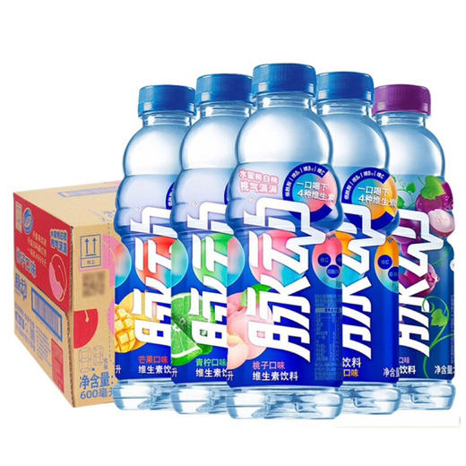 脉动维生素饮料 600ml*15瓶/件 商品图0