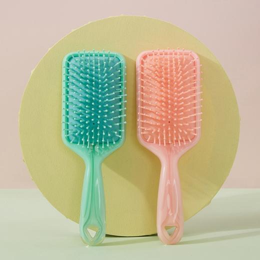 【6F】多样屋气囊气垫梳子头皮按摩大板梳男女木梳长发美发用气垫魔发梳 商品图2