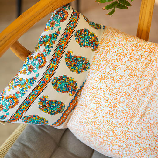 莫代尔蝴蝶护腰枕办公室腰枕靠背久坐腰垫靠枕软包 商品图2