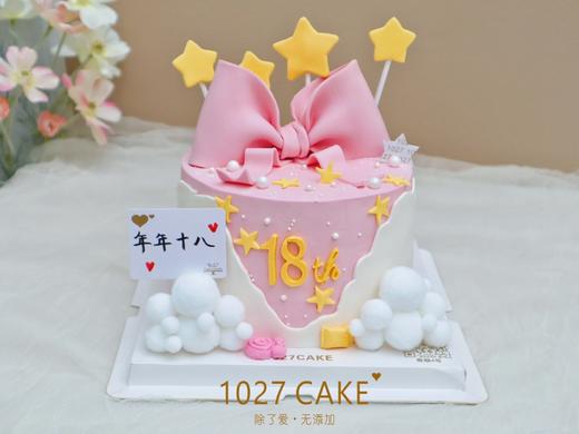 1027CAKE | 少女心 翻糖蝴蝶结  手工蝴蝶结 商品图0