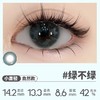 Jellydoll·日抛  绿不绿 14.2  全新升级日抛月抛双版本！！素颜瞳真的闭眼冲 淡淡的薄荷绿色更显气质！太有水汪汪纯欲清透感啦！国产0-800度<一盒10片> 商品缩略图2