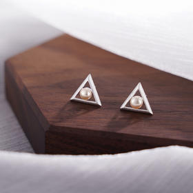 子佩集S925银珍珠耳钉【XXEH076】2307