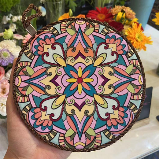 陶瓷浮雕艺术隔热垫【储值赠品】 商品图2