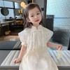 【新款时髦！夏季宝宝公主裙】女童夏季连衣裙，2023新款时髦宝宝公主裙，夏装旗袍，女孩汉服，儿童裙子-QQ 商品缩略图2
