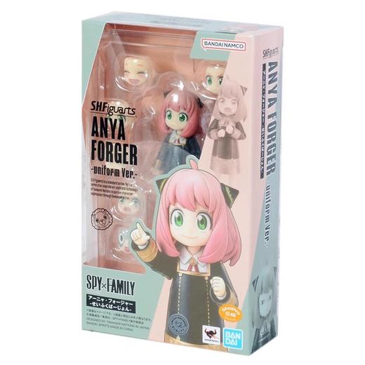 万代 SHF 间谍过家家 阿尼亚福杰 校服装 可动手办 商品图0