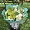 白绿色系混搭花束 商品缩略图0