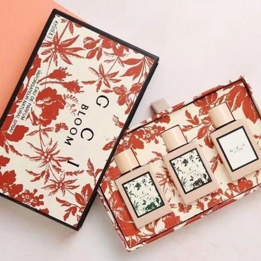 GUCCI古驰繁花香水Q版小样五件套礼盒花悦绽放香氛持久淡香三件套赠品送人礼物套盒 商品图1