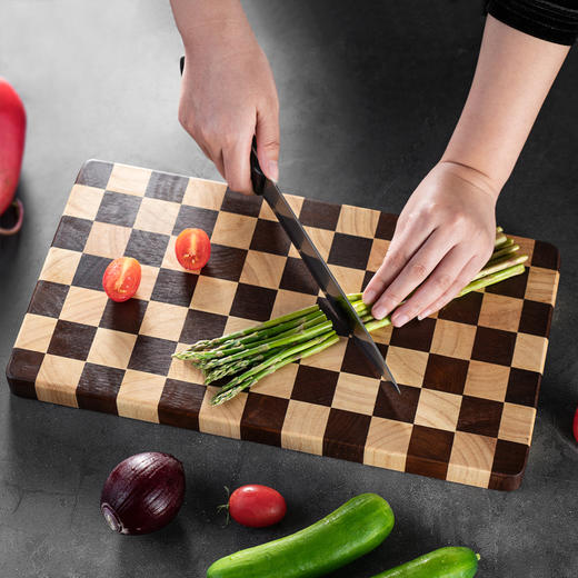James.F 棋盘菜板【390*210*25mm】 商品图4