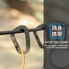 【2只装】ITW轻量中型战术户外登山扣 登山包外挂塑钢快挂钩钥匙扣D型扣 商品缩略图5