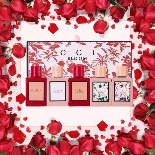 GUCCI古驰繁花香水Q版小样五件套礼盒花悦绽放香氛持久淡香三件套赠品送人礼物套盒 商品图3