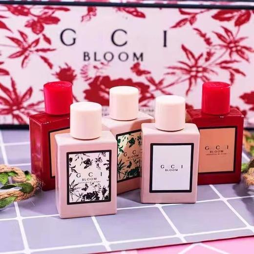 GUCCI古驰繁花香水Q版小样五件套礼盒花悦绽放香氛持久淡香三件套赠品送人礼物套盒 商品图6