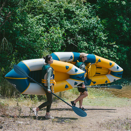 Naturehike挪客洛德（Loud）背包皮划艇充气皮划艇便携折叠钓鱼船户外水上小渔船气垫船 商品图13
