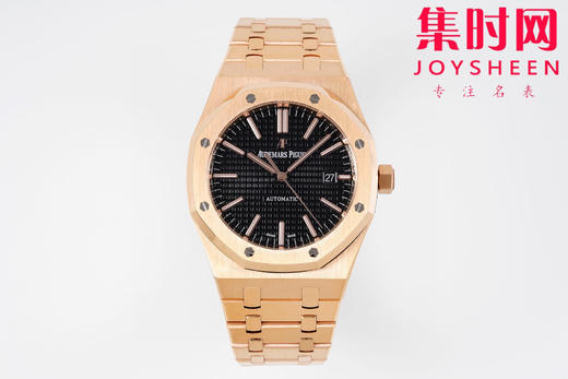 APS爱彼皇家橡树系列15400一体3120"钢王" 男士机械腕表 全玫金款 商品图0