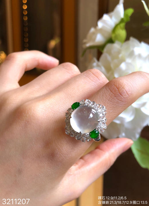 玻璃蛋面戒指 79999【3211207】 商品图3