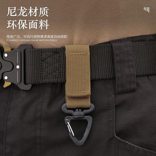 【2个装】户外战术背包挂扣360度旋转单点三角扣多功能登山扣D型挂环钥匙扣 商品图5
