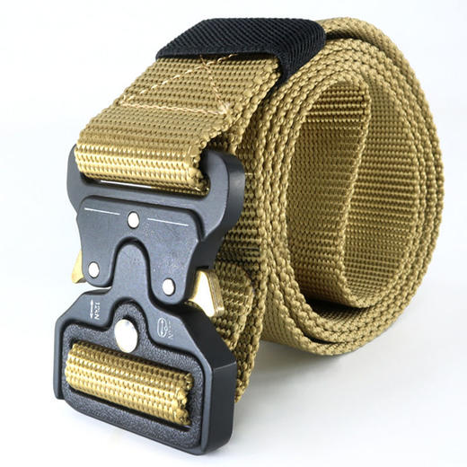 眼镜蛇尼龙腰带户外机能战术腰带男款帆布金属耐用军训工装裤皮带 商品图6