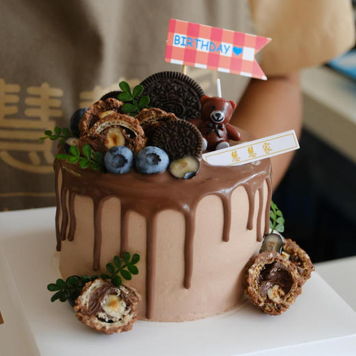 巧克力调味奶油蛋（需提早一天下单）糕 商品图0