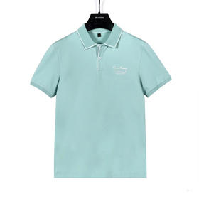 男装2023春夏新品休闲短袖POLO翻领T恤2219-7162-15▲