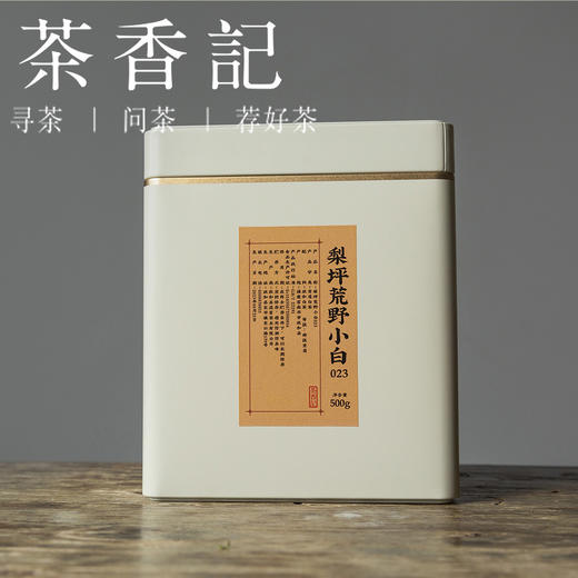 茶香记 梨坪荒野小白023 政和白茶 菜茶群体种 高山荒野 香气丰富 商品图1