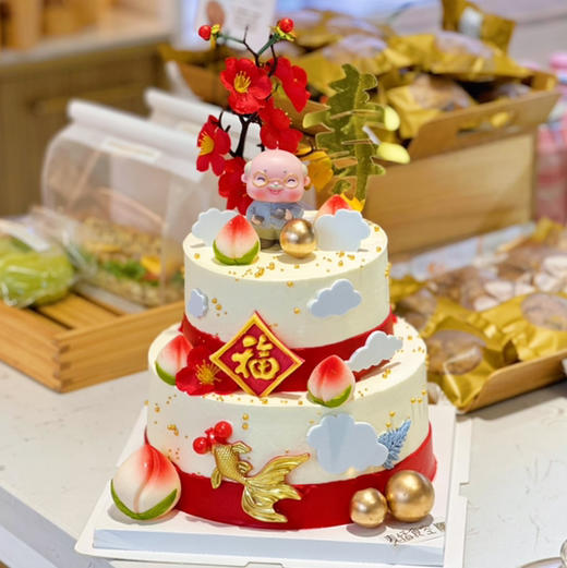 双层多福多寿（寿星随机） 商品图0