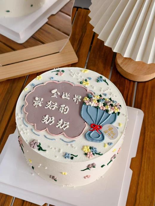 【生日蛋糕】手绘花束款 商品图0