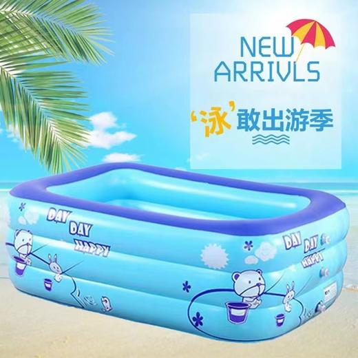 儿童充气游泳池婴儿小孩戏水池家用充气成人洗澡池加厚（不支持7天无理由退货） 商品图0