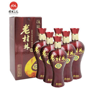 桂林三花酒 老桂林 陈酿6 米香型白酒 45度 500ml*6瓶整箱装 年货送礼 商品图2
