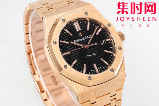 APS爱彼皇家橡树系列15400一体3120"钢王" 男士机械腕表 全玫金款 商品图1