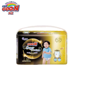 大王光羽鎏金系列拉拉裤L码32片