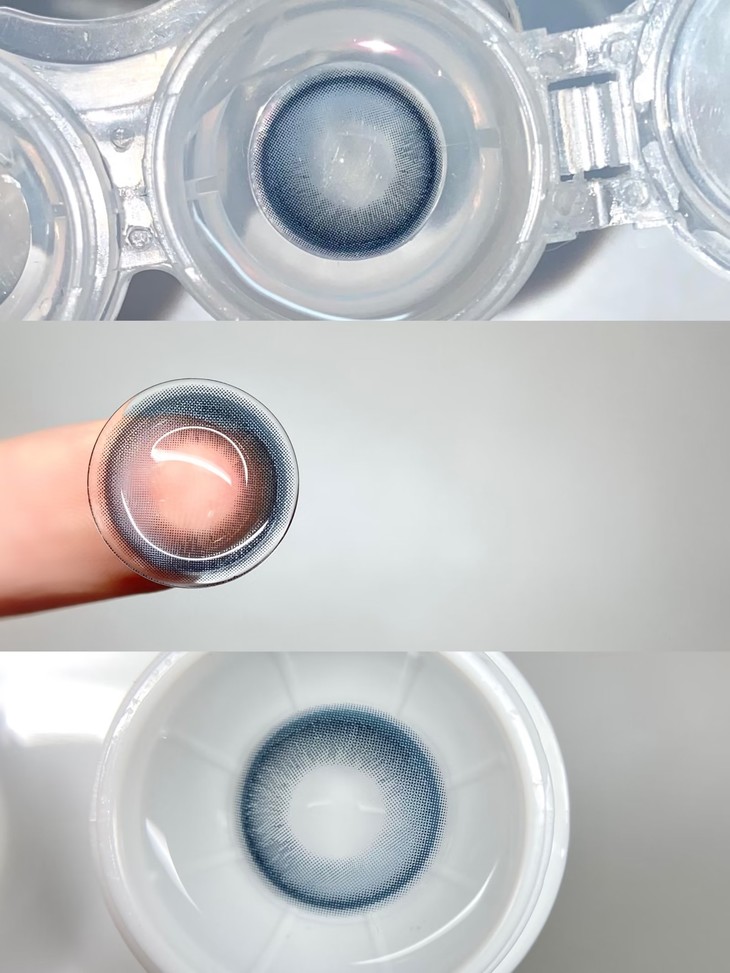 MIMIPARK美瞳 半年抛隐形眼镜 巴斯克冰蓝 14.2mm 1副/2片 左右度数可不同-VVCON美瞳商城5