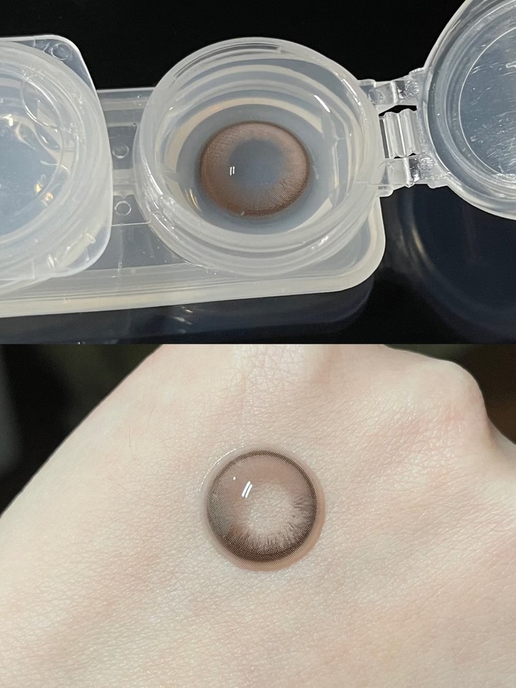 MIMIPARK美瞳 半年抛隐形眼镜 巴斯克玫瑰 14.2mm 1副/2片 左右度数可不同-VVCON美瞳商城5