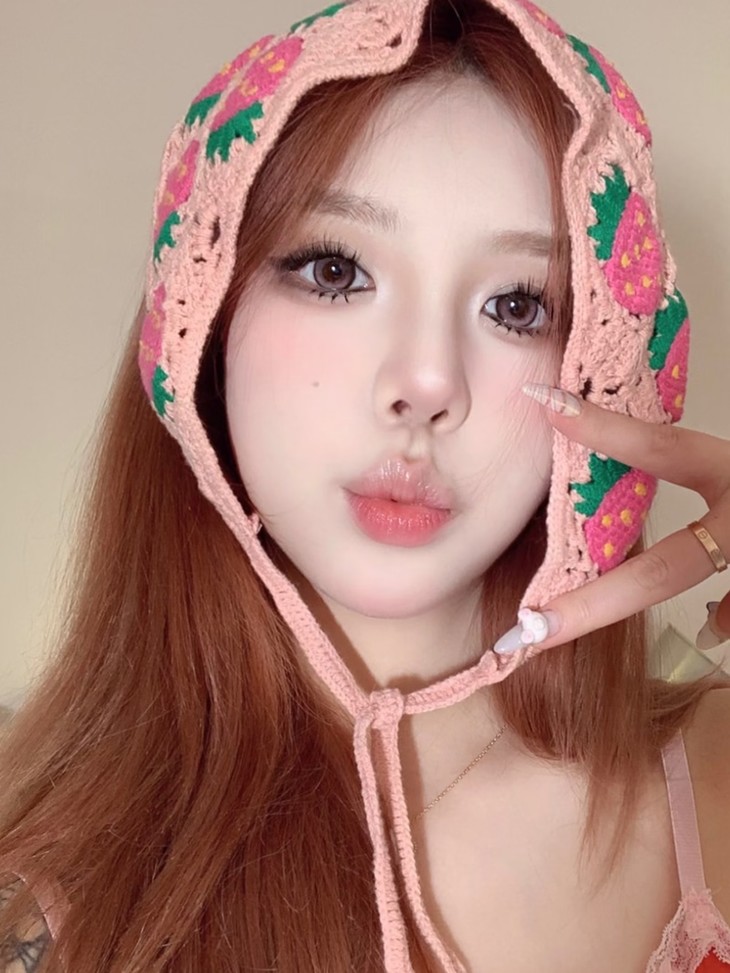 MIMIPARK美瞳 半年抛隐形眼镜 巴斯克玫瑰 14.2mm 1副/2片 左右度数可不同-VVCON美瞳商城18